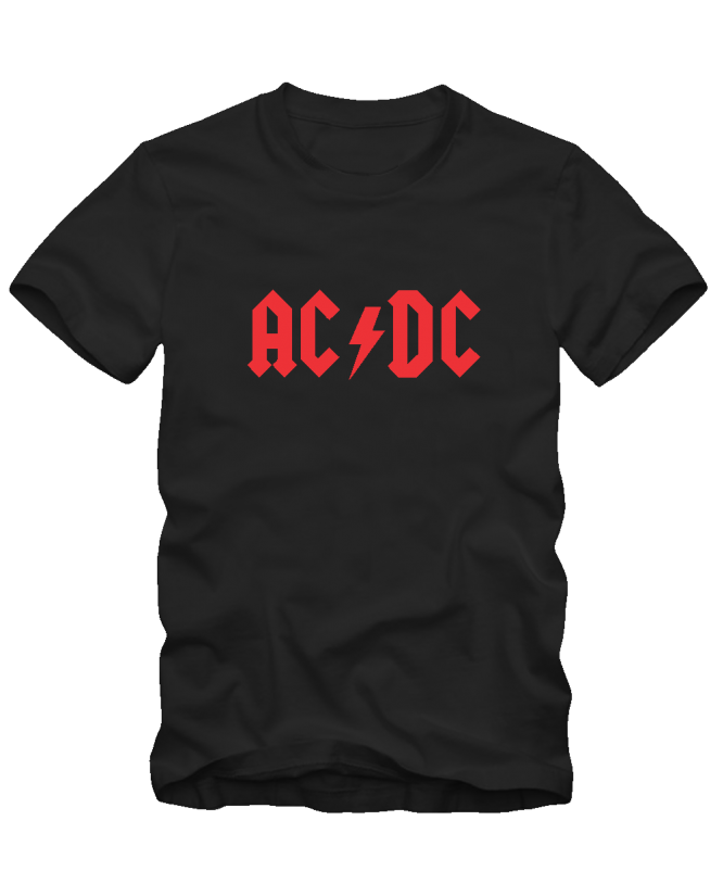 Marškinėliai AC/ DC logo